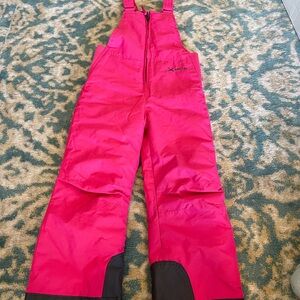 Arctix Bright Pink Kids Snow Bibs